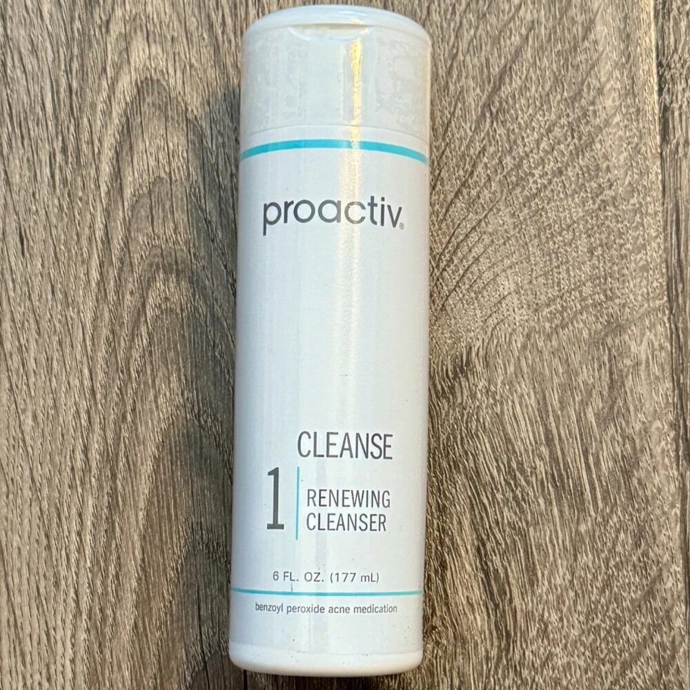 SEALED Proactiv Renewing Cleanser Step 1 with Benzoyl Peroxide 6oz Exp 5/2027